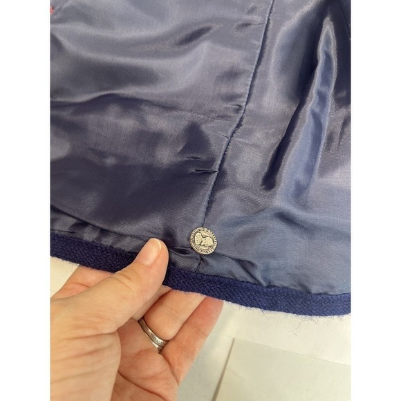 Vintage Lanz Originals Women’s Vest Size 13 Red Wool Blend - Picture 12 of 16